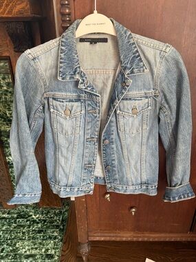 Marc Jacobs Faded Blue Denim Jacket